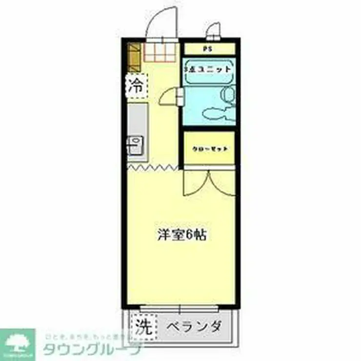 アレイタチヒ3号棟 3階階 間取り