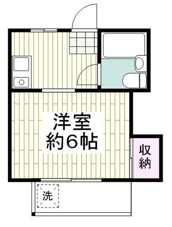 ハイム櫻 2階階 間取り