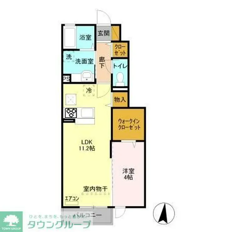 カンパニュラ 1階階 間取り
