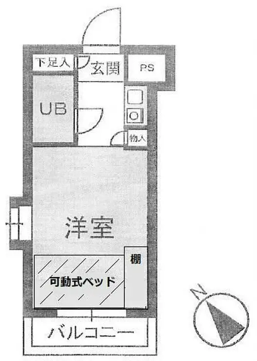 マリオン池袋 4階階 間取り
