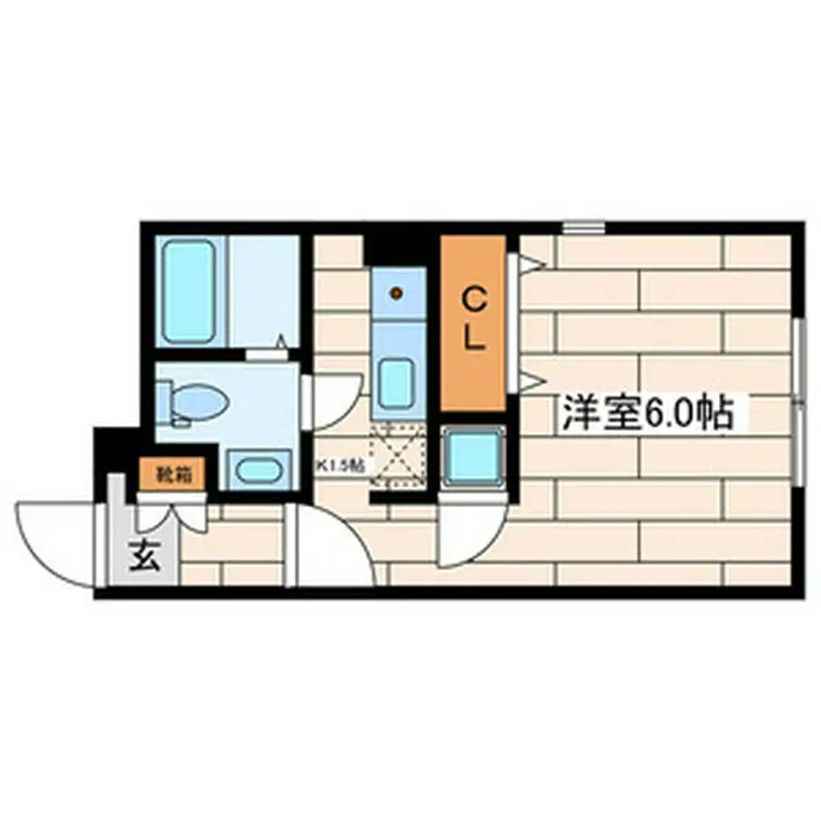モデュロール渋谷本町 4階階 間取り
