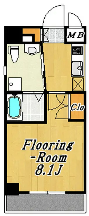 WESTVINE1 3階階 間取り