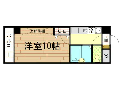 サンシャイン新家宮嶋(1K/1階)の間取り写真