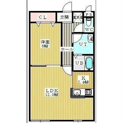 NEXTIII(1LDK/5階)の間取り写真