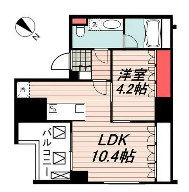 レジディア勝どき 12階階 間取り