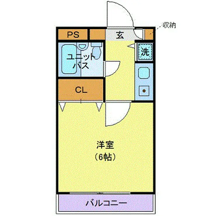 ラカータ川越 3階階 間取り