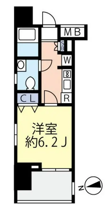 アゼスト浦安ステーション 4階階 間取り