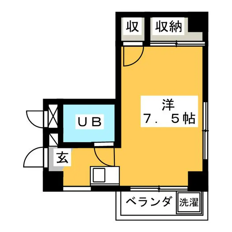 ファミーユテシロギ 4階階 間取り