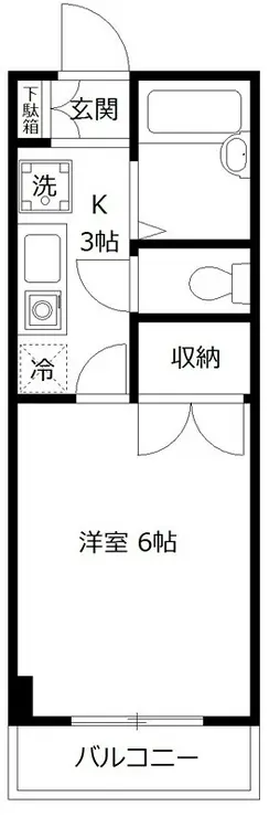 リブルHANASEN 2階階 間取り