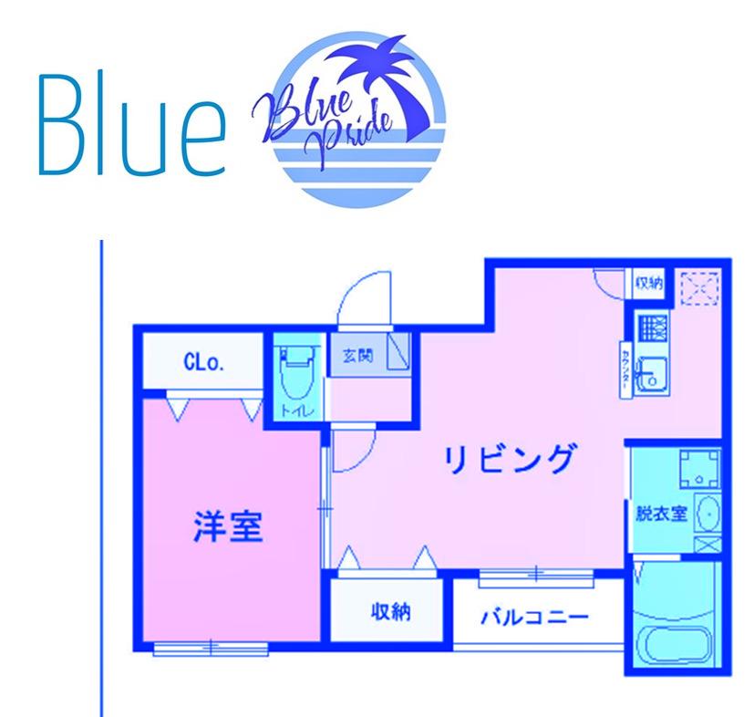 CORE BREEZE(1LDK/2階)の間取り写真