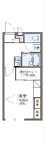 レオパレスKUMAMI(1K/2階)の間取り写真