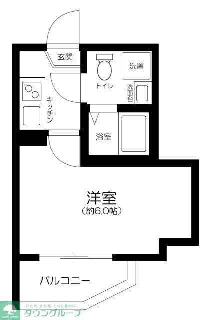 船橋市宮本1丁目計画(1K/2階)の間取り写真