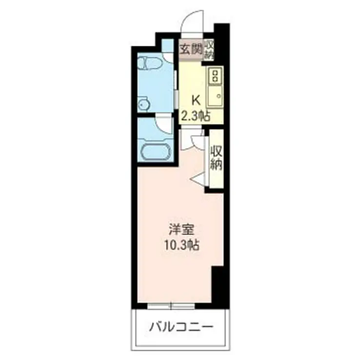 マストライフ三鷹 6階階 間取り