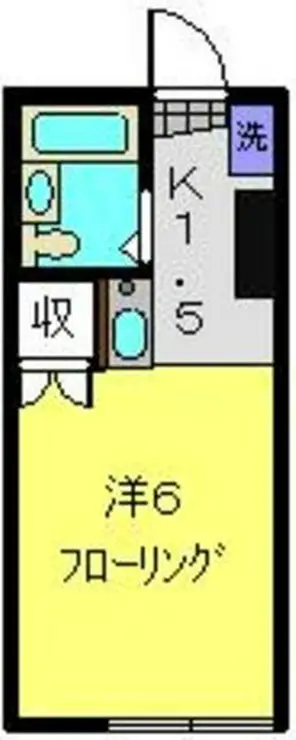 コーポ山田 1階階 間取り