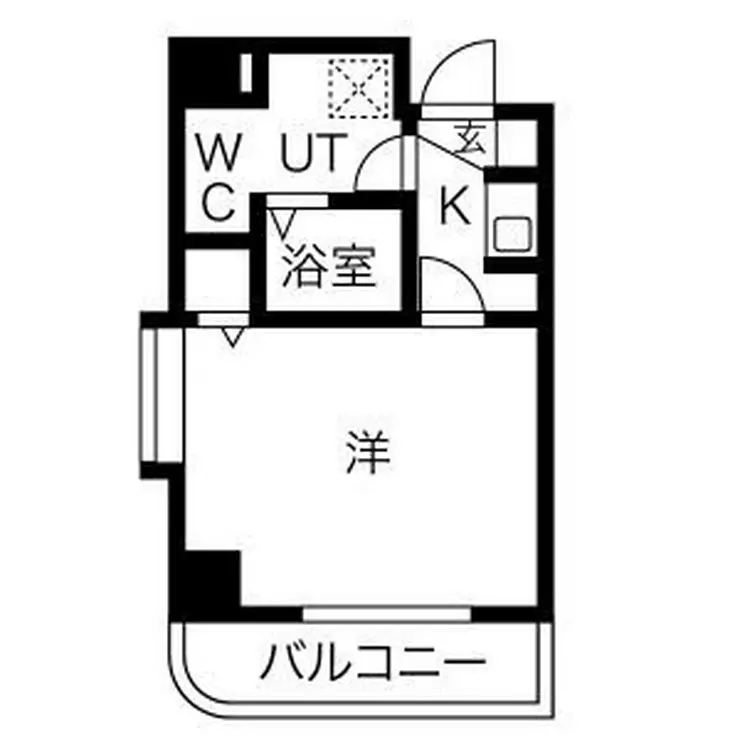 グリフィン横浜・山手 5階階 間取り