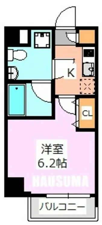 スカイコートパレス西巣鴨 2階階 間取り