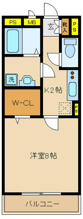 FOREST WIND 3階階 間取り