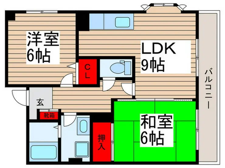 パレス光洋 3階階 間取り