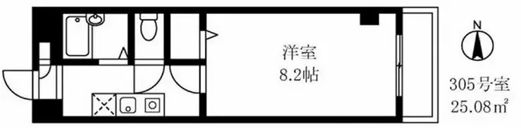 エテルノ祖師谷 3階階 間取り