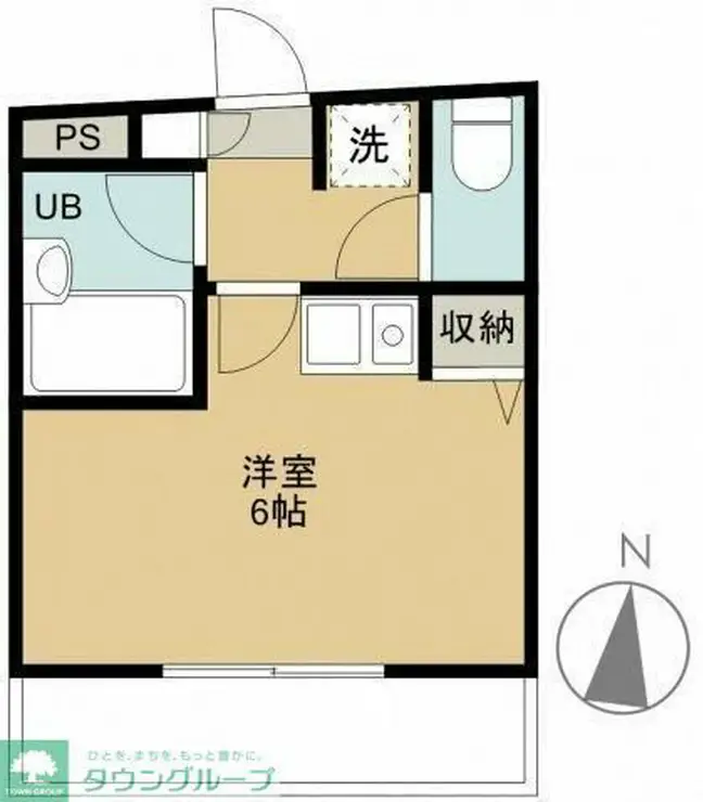 モンシャトー参番館 2階階 間取り