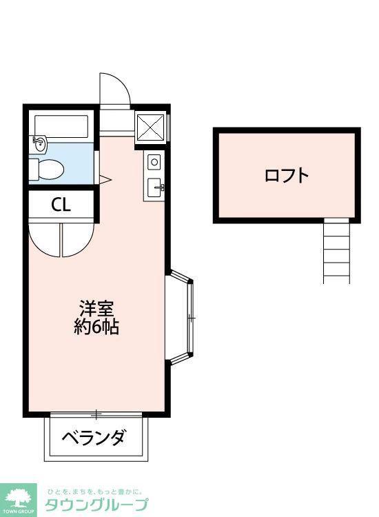 フォレスト百合丘 A棟(ワンルーム/1階)の間取り写真