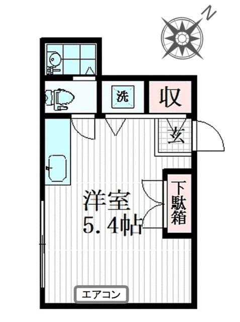 アーバンステージ池袋(ワンルーム/3階)の間取り写真