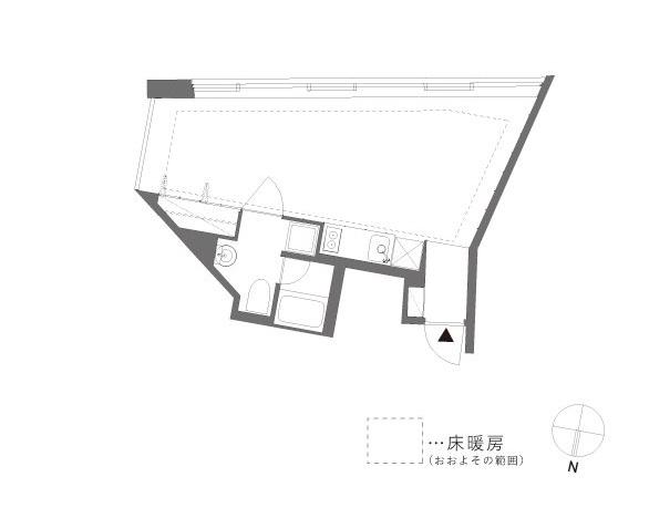 GROVE(ワンルーム/6階)の間取り写真