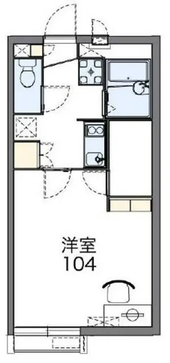 レオネクストセントラルヒルズVI 2階階 間取り