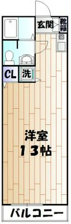 ヴェルデ橋本 2階階 間取り