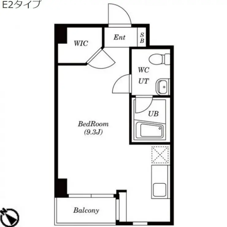 エイシャント元町 3階階 間取り