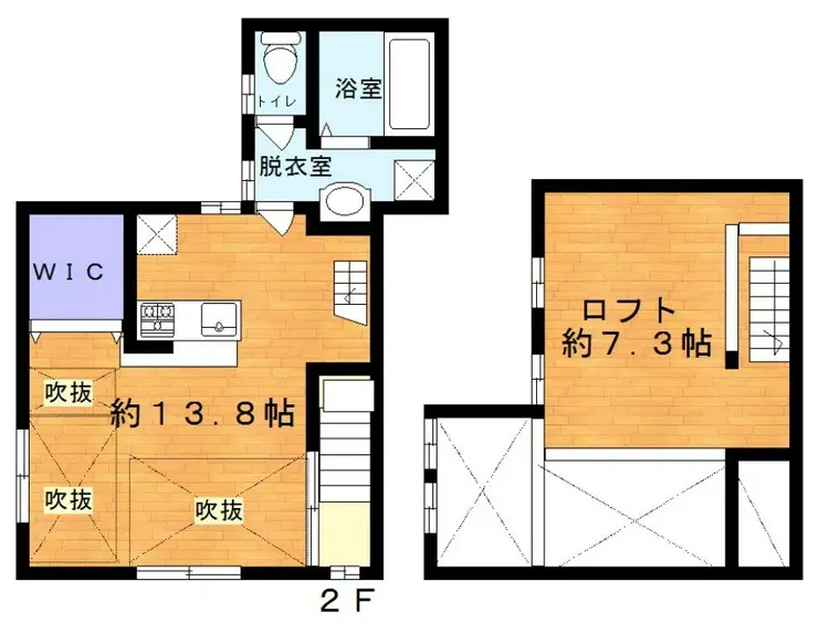 アベティーナ方南町 2階階 間取り