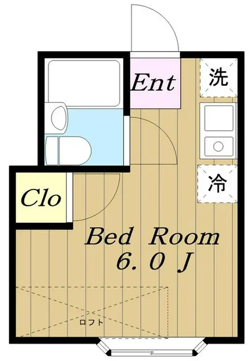 リバースよみうりランドイースト 2階階 間取り