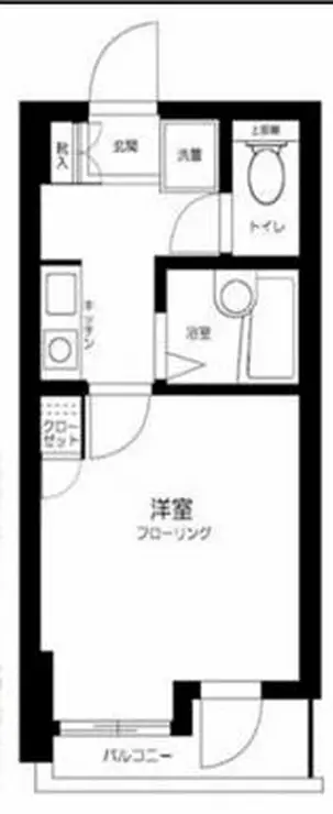 スカイコート文京本郷 8階階 間取り