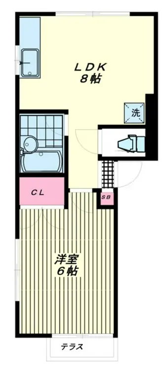ドルチェカーサ 1階階 間取り