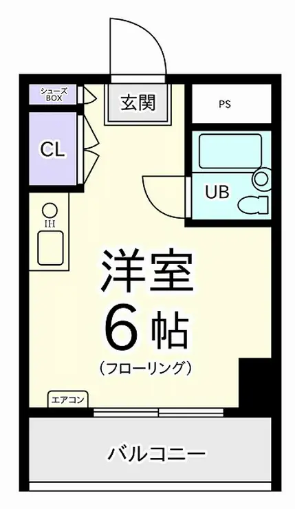メゾン・ド・ノアロゼ錦町 6階階 間取り