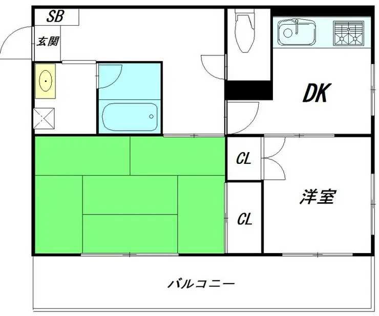 サンパレス西品川 3階階 間取り