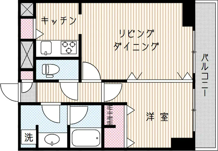 メインステージ西新宿 12階階 間取り