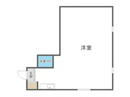 全国ビルニューオリンピア(1K/9階)の間取り写真