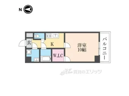 サムティ塚口レジデンス(1K/5階)の間取り写真