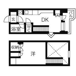 サンシャインシティー21(ワンルーム/10階)の間取り写真