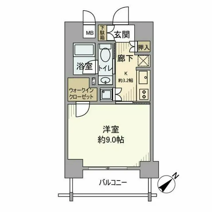 レックスお花茶屋ツインレジデンスウエスト 12階階 間取り