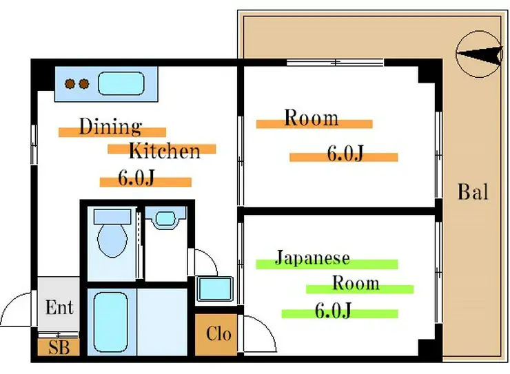 パークヒルズ越前屋 9階階 間取り