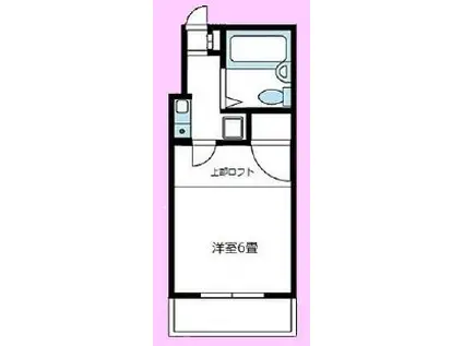 アスクハウス(1K/2階)の間取り写真