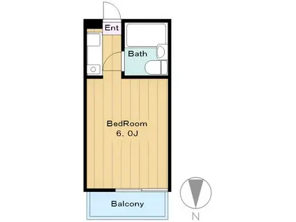 ATTビル(ワンルーム/3階)の間取り写真