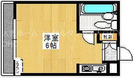サニーマンション(ワンルーム/3階)の間取り写真