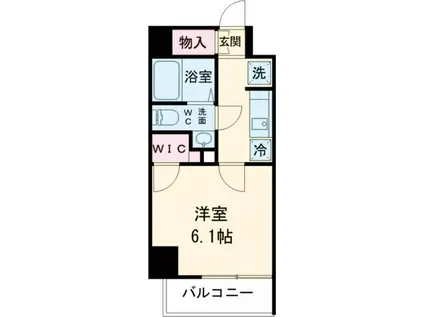 アーバンパークお花茶屋(1K/11階)の間取り写真