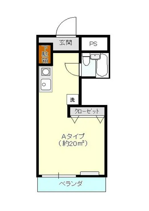 グリーンロードマンション飯田 2階階 間取り