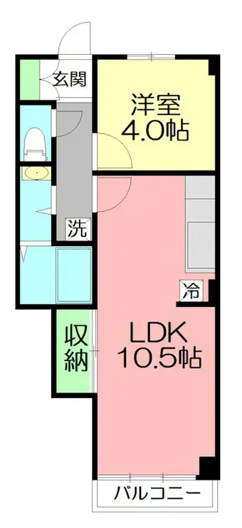 セイコーハイツ 3階階 間取り