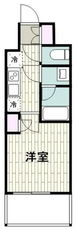 ハーモニーレジデンス川崎#002 11階階 間取り