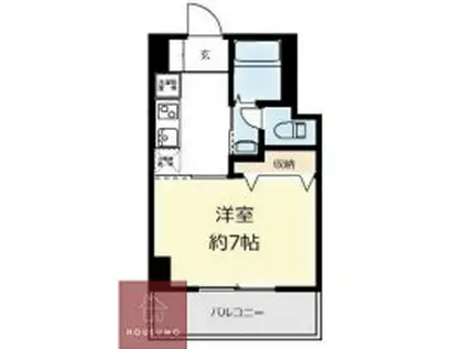 オアーゼ梅田東(1K/10階)の間取り写真